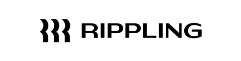 Logo of HR-platform Rippling which can be integrated with Siffi
