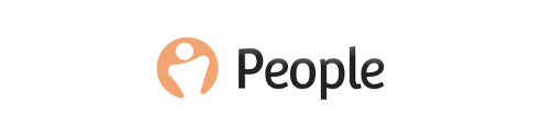 Logo of HR-platform People, which can be integrated with Siffi
